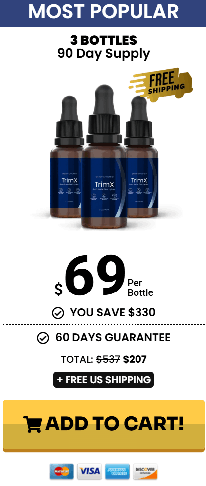 TrimX  price 3 bottle